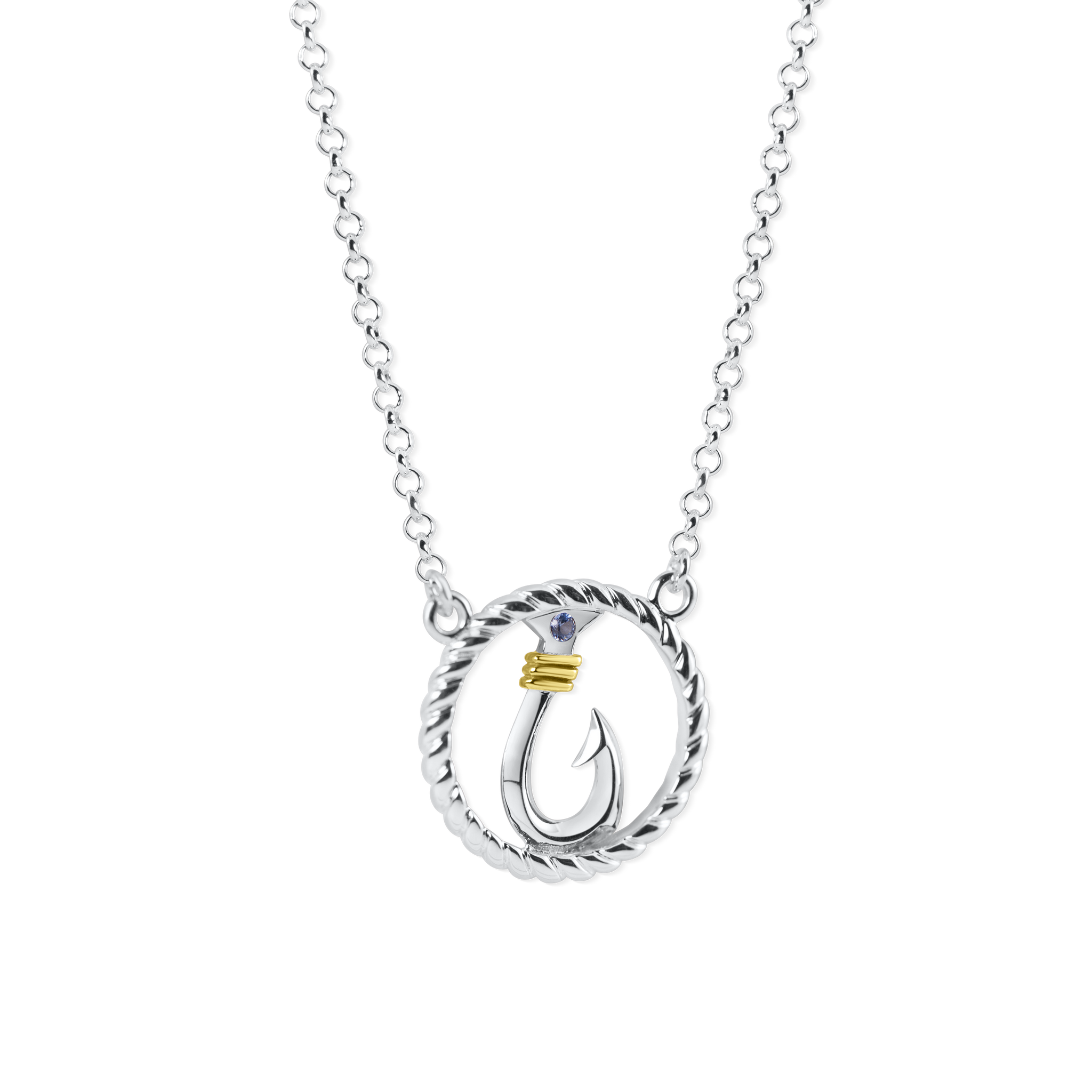Hook Circle Rope Necklace