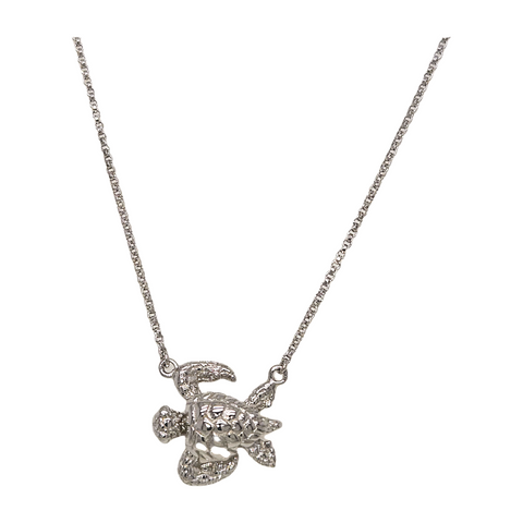 Sea Turtle Necklace Mini