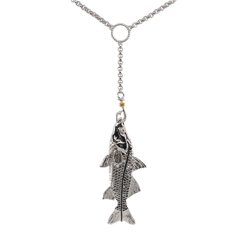 Snook Ladies Lariat Necklace