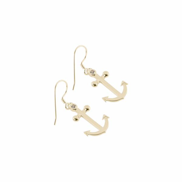 Anchor Dangle Earrings (Large)