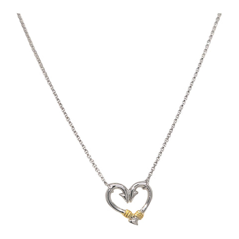 Hook Heart Necklace Mini