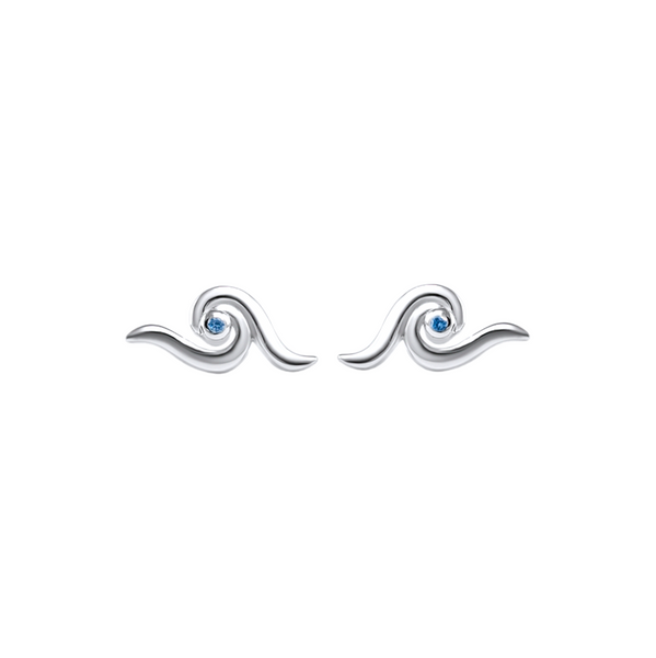 Wave Stud Earrings