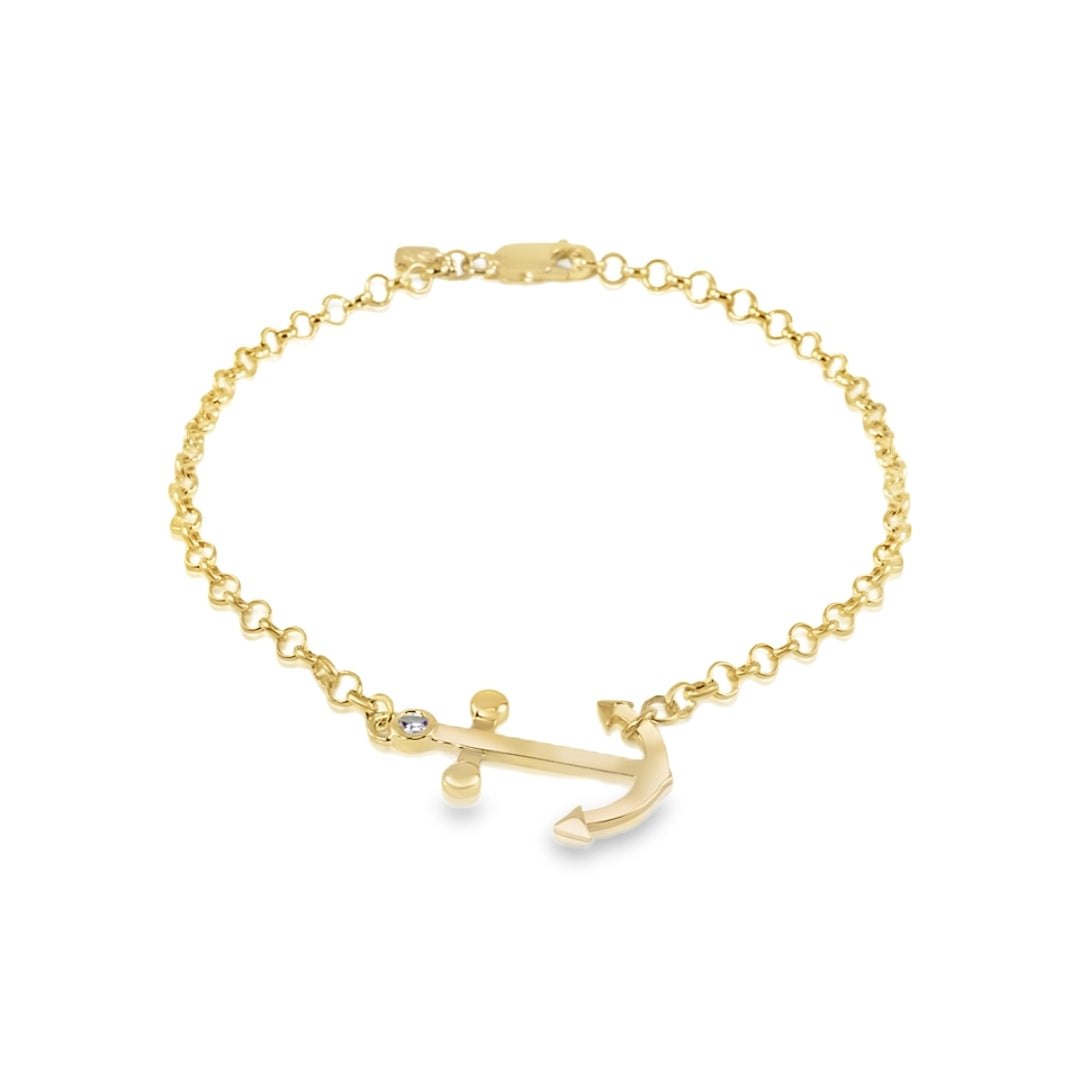 Anchor Anklet – Nau-T-Girl Jewelry Retail