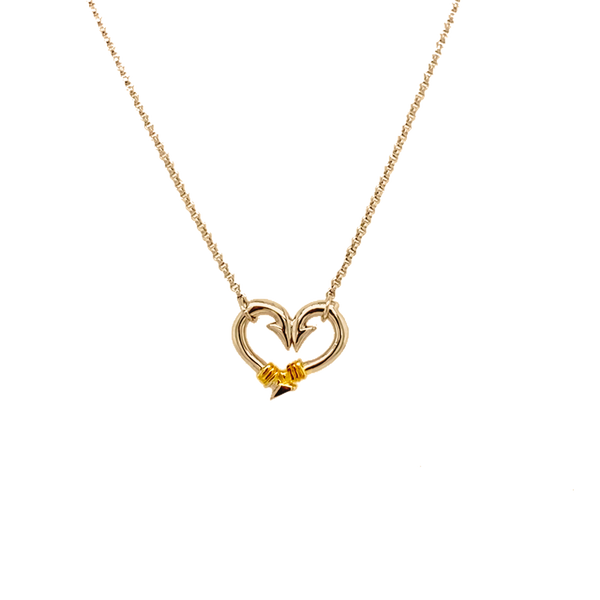 Hook Heart Necklace Mini