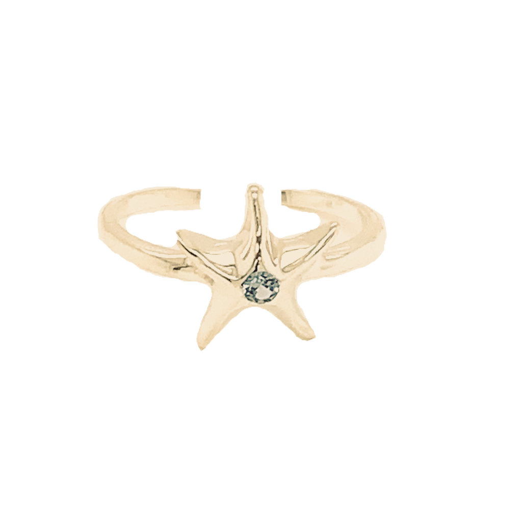 Starfish Toe Ring Nau T Girl Jewelry Retail