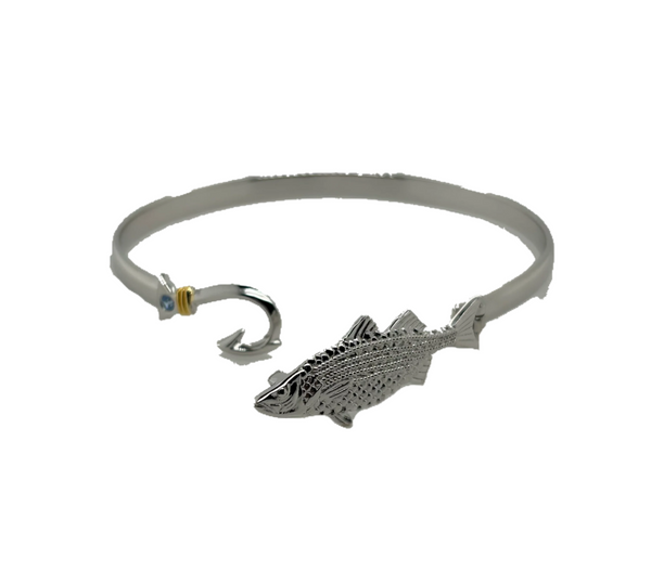 Rockfish-Hook Bangle Bracelet