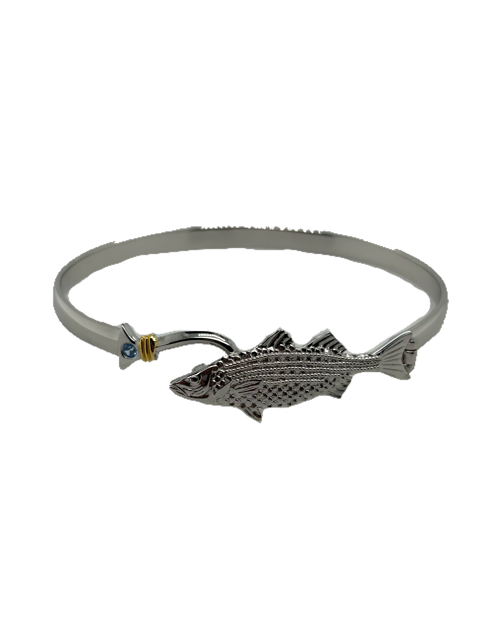 Rockfish-Hook Bangle Bracelet