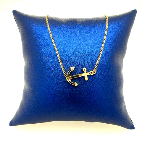 Anchor Necklace MINI Yellow Gold