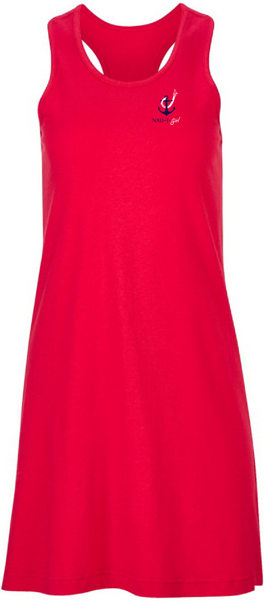 racerback t shirt dress Canbebig Women's Sleeveless Racerback Swing Dress Summer Casual T Shirt Dresses Beach Cover Ups Basic Solid Plain Tank Dress Army Green at Amazon Women's Clothing store