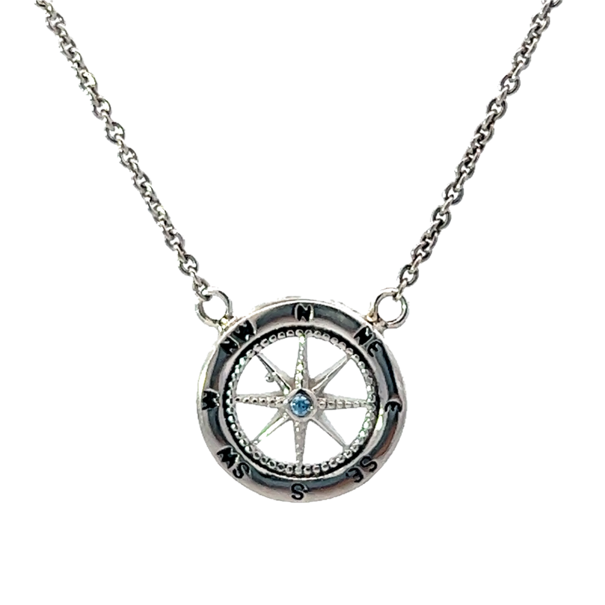 Compass Necklace Mini