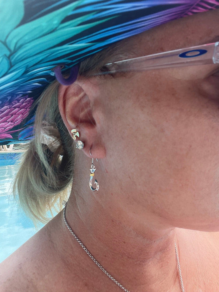 Shining Jewel Antique Silver Oxidised Medium Size Jhumka Earrings For