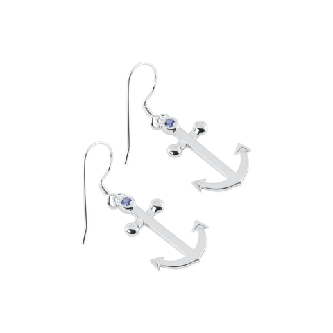 Anchor Dangle Earrings (Large)