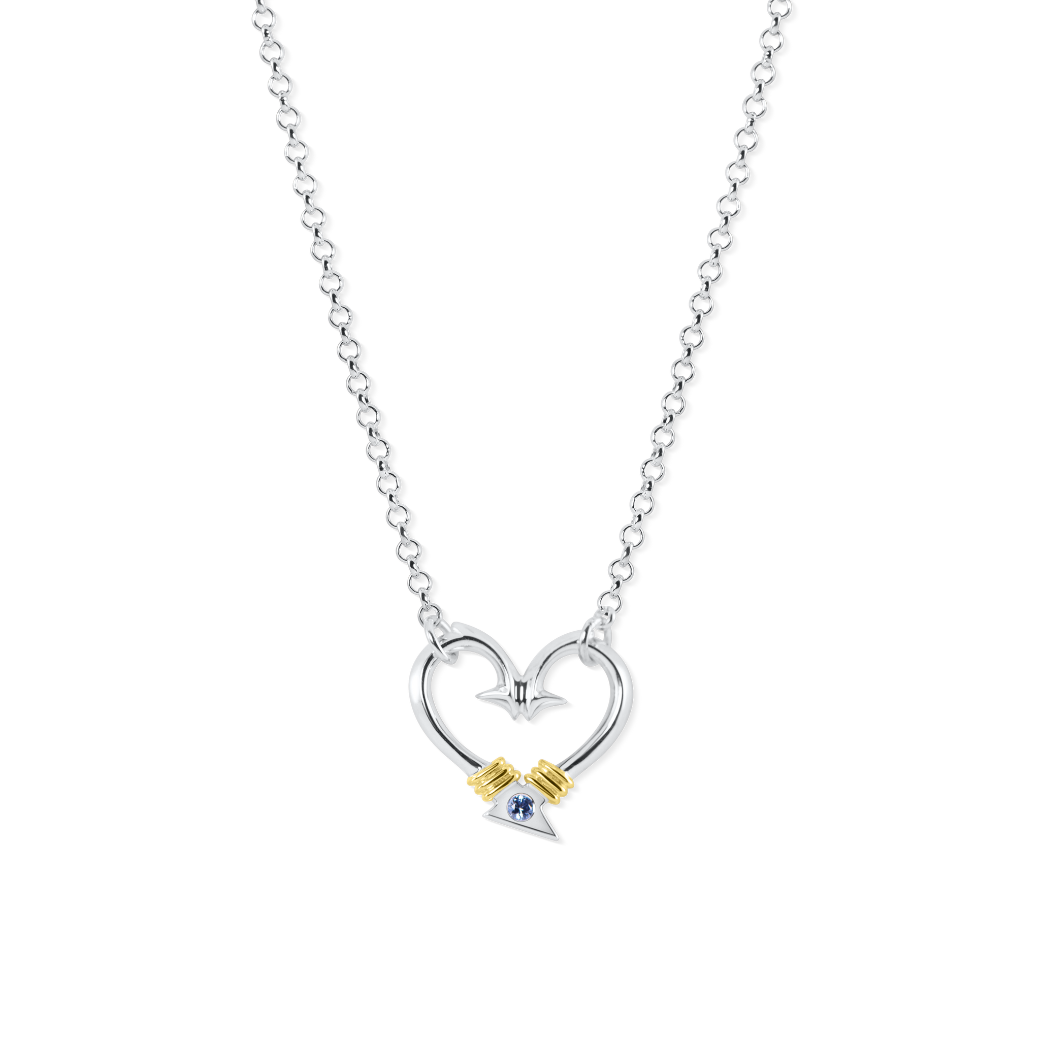 Hook Heart Necklace (Small)