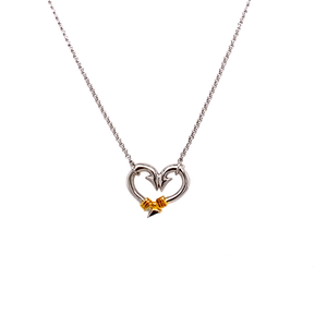 Hook Heart Necklace Mini